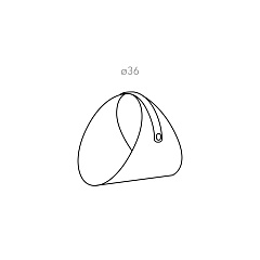 Дровница/журнальница BEN Ø36 Wenge