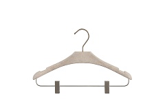 Детская вешалка для костюмов с зажимом для юбок и брюк 33 см