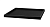 Поднос Mondo 25x25xH3 (01-Black, Wenge)