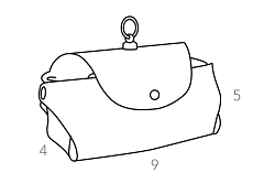 Сумочка под гигиенические пакеты 9x4xH5