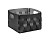Корзина Dubai 25x25xH20 (01-Black, TS30)