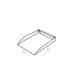 Лоток для бумаг А4 32x23xH4