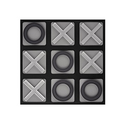 Крестики нолики из акрила 24x24xH1