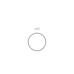 Плейсмат круглый Ø 40