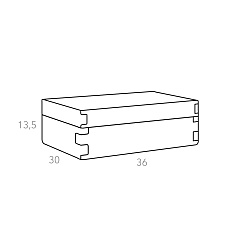 Коробка Snob 36x30xH13.5