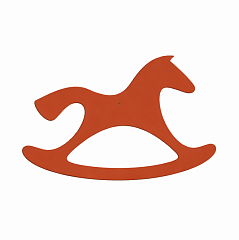 Украшение для ёлки 2026 "Огненная Лошадь"